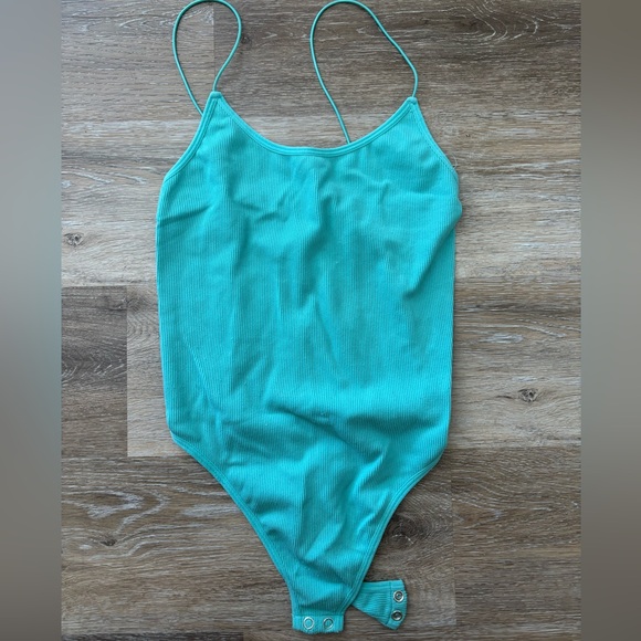 Women’s Teal Bodysuit - Picture 1 of 2